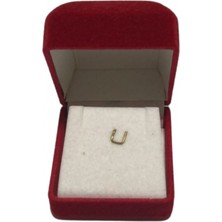 Özer Kutu Küpe Kutusu Kadife Kırmızı