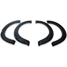 Mitsubishi Mıtsubıshı L200 2015 Set 6 Parça Çamurluk Kaplama 9203 Siyah Mat Asa Kum Desen Standart