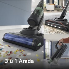 Philips XW7263 Turbo Başlıklı Aquatrio 7000 Islak Kuru Dikey Süpürge - Kendi Kendini Temizleyen Fırçalar