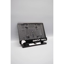 Plakam54 Evrim Racıng Model Kişiye Özel Isimli Pleksi Motor Plakalığı