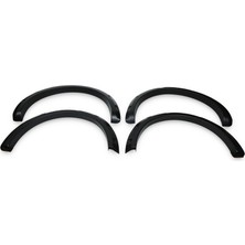 Mitsubishi Mıtsubıshı L200 2007 Set 4 Parça Çamurluk Kaplama 9203 Siyah Mat Asa Kum Desen Standart