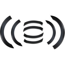 Mercedes B. Vıto 2014 Set 8 Parça Çamurluk Kaplama Siyah Mat Asa Kum Desen Standart