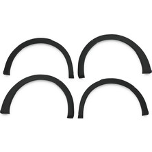 Ford Transit / Tourneo Courıer 2018 Set 8 Parça Çamurluk Kaplama Siyah Mat Asa Kum Desen Standart