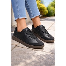 Redtan Unisex | Siyah | Kadın | Erkek Kız Çocuk | Şeritli Günlük Sneaker Spor Ayakkabı