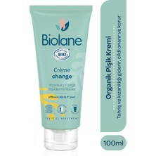 Biolane Organik Bebek Pişik Önleyici Koruyucu Nemlendirici %99 Doğal Içerikli Bakım Kremi (100ML)