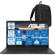 Asus Expertbook B1 B1503CVA-C58G512B4D Intel Core 5 120U 64GB Ddr5 256GB SSD 15.6"fhd 300NITS  (1920 x 1080)  WIN11HOME Taşınabilir Bilgisayar C58G512B4DH21+ZETTAÇANTA