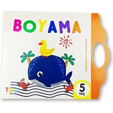 Daphne Mall Kodlamalı Boyama Kitabı - 5 Yaş