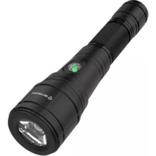 Skywoods D6S Diving Torch 1400 Lümen  8°-73° Beam Su Altı Dalış Feneri Dalgıç Feneri