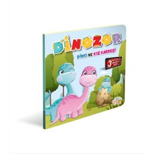 Daphne Mall Dinozor Dino ve Kız Kardeşi 3 Boyutlu