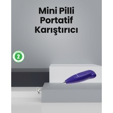 Mutfak Için Mini El Mikseri – Kahve, Süt, Krema ve Sos Karıştırıcı