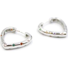 Royaleks Kalp Küpe - Gümüş