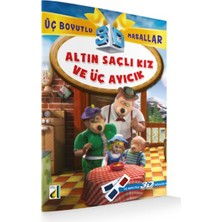 Daphne Mall Altın Saçlı Kız ve Üç Ayıcık / Üç Boyutlu Masallar