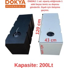 Dokya Mühendislik Karavan 200 Lt Temiz Su Deposu  ( 1 Adet- Beyaz)