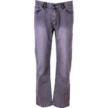 Trender Relax Gri Erkek Jean Pantolon 7505
