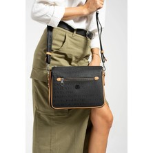 Just Polo Kadın Baskılı Omuz Çantası Shopper