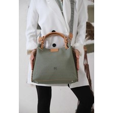 Just Polo Kadın Su Geçirmez Büyük Boy Lüks El ve Omuz Çantası Shopper Ebat: 26 x 30 cm