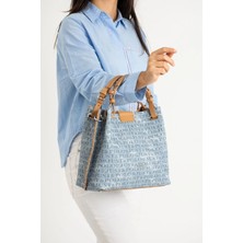 Just Polo Kadın 3 Bölmeli Ayarlanabilir Uzun Askılı El ve Omuz Çantası Ebat 31 * 30 cm