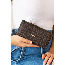 Just Polo Kadın Günlük Kullanıma Uygun Yeni Sezon Fermuarlı ve Çıtçıtlı Çok Bölmeli Cüzdan Shopper