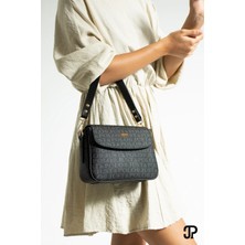 Just Polo Kadın Siyah Günlük Kullanıma Uygun Şık ve Kullanışlı Askılı Omuz Çantası Shoulder Bag