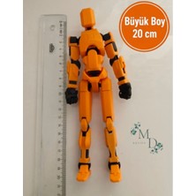 MD Design Eklemleri Hareketli Robot Dummy 13 Aksiyon Figürü |yeni Versiyon | 5 Parça Silah Seti Hediye