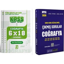 Pegem Akademi Yayıncılık Pegem 2026 Kpss Coğrafya Çıkmış Sorular ve Deneme Seti 2 Kitap Pe