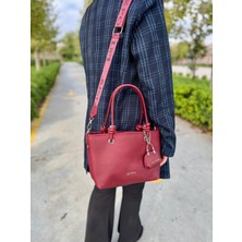Just Polo Kadın Yeni Sezon Yumuşak Deri 4 Bölmeli Ayarlanabilir Askılı Lüks El ve Omuz Çantası Shopper