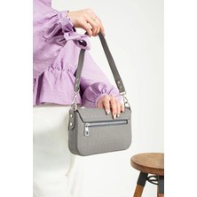 Just Polo Kadın Uzun Ayarlanabilir Askılı Şık El ve Omuz Çantası Ebat : 23 x 14 cm Shoulder Bag