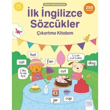 Daphne Mall Ilk Ingilizce Sözcükler Çıkartma Kitabım- 250 Çıkartma