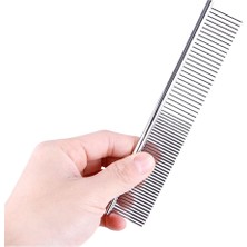 Mixpet Kedi Köpek Paslanmaz Çelik Iğneli Bakım Tarağı 19X5 cm