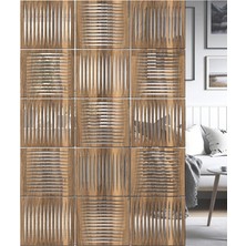 Wooddoom Lazer Kesim Sarkıt Paravan, Ahşap Seperatör, Panel Levha Seti Dekorasyon Ahşap Oda Bölücü Seperatör