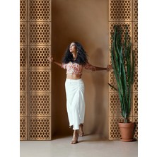 Wooddoom Lazer Kesim Sarkıt Paravan, Ahşap Seperatör, Oda Bölücü 4'lü Panel Levha Seti