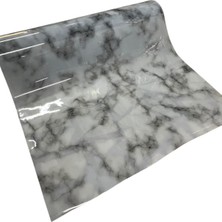 Çiftçi Plasmar Mermer Desenli - Kalın , Şık, Pvc 1,2 mm Masa Örtüsü