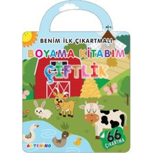 Daphne Mall Benim Ilk Çıkartmalı Boyama Kitabım - Çiftlik