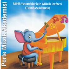 Daphne Mall Porte Müzik Akademisi - Minik Yetenekler Için Müzik Defteri (Teorik Açıklamalı)
