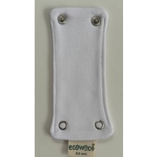 Ecowoco Organik Pamuk Body Uzatma Aparatı 2 Çıtçıtlı 8,5 mm Tek