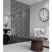 Wooddoom Halkalar Rastgele Lazer Kesim Paravan, Ahşap Seperatör, Panel Levha Seti Dekorasyon Oda Bölücü Desen