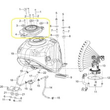 Qj SRK125R Depo Kapak Muhafaza Plastiği