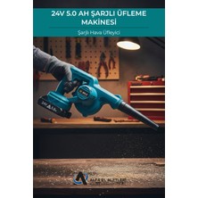 24V 5.0 Ah Şarjlı Üfleme Makinası Hava Üfleyici