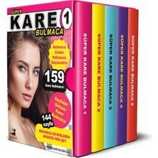 Daphne Mall Süper Kare Bulmaca 5 Kitap – Kutulu Set