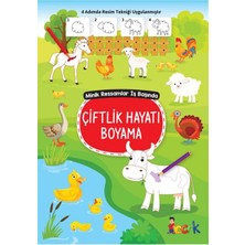 Daphne Mall Çiftlik Hayatı Boyama - Minik Ressamlar Iş Başında