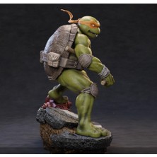 Saranostra Michelangelo 3D Figür 20CM Ninja Kaplumbağalar 3D