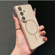 M.TK Moveteck Samsung Galaxy A17 ve A26 Uyumlu Kılıf Kamera Korumalı Magsafe Şarj Özellikli Yumuşak Kenarlı Hassas Butonlu Mat Kapak