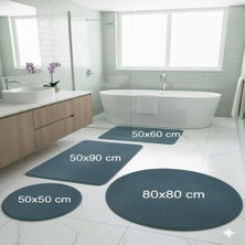 Altun Carpet Pelüşhalı Kaymazhalıdanoluşanbanyo Paspası