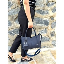 Just Polo Kadın Yeni Sezon Yumuşak Deri Ayarlanabilir Askılı Lüks El ve Omuz Çantası Shoulder Bag