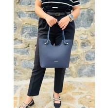 Just Polo Kadın Orijinal Just Polo Yeni Sezon Büyük Boy Yumuşak Deri Lüks El Çantası Shopper