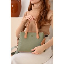 Just Polo Kadın Günlük Kullanıma Uygun Ayarlanabilir Askılı Lüks El ve Omuz Çantası Shoulder Bag Shopper