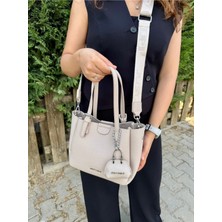 Just Polo Kadın Just Polo Yeni Sezon 3 Bölmeli Yumuşak Deri Lüks ve Şık Dokunuş El & Omuz Çantası Shoulder Bag