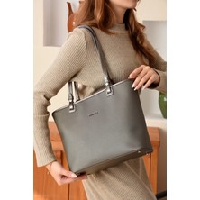 Just Polo Kadın Orijinal Just Polo Yeni Sezon Büyük Boy Lüks El Çantası Shopper Ebat : 25 x 30 cm