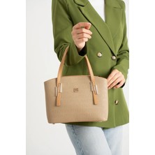 Just Polo Kadın Günlük Kullanıma Uygun Ayarlanabilir Askılı Lüks El ve Omuz Çantası Shopper