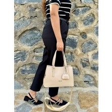 Just Polo Kadın Orijinal Just Polo Yumuşak Deri Ayarlanabilir Askılı Lüks El & Omuz Çantası Shoulder Bag